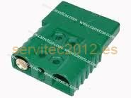 CONECTOR DE BATERIA 72V VERDE