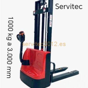 Apilador Eléctrico 1000 kg a 3000 mm