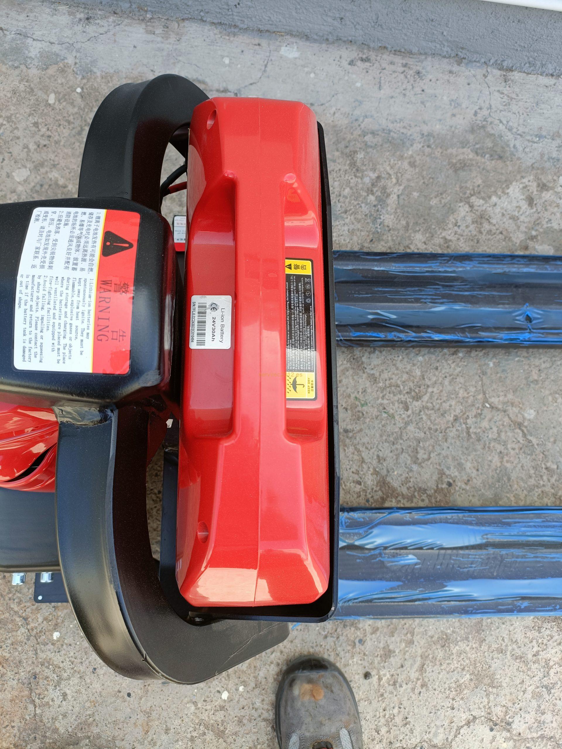Transpaleta Eléctrica E.F.1500 kg - Imagen 7