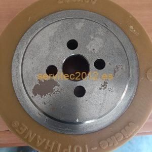 Rueda motriz apilador Mic 200x80x30