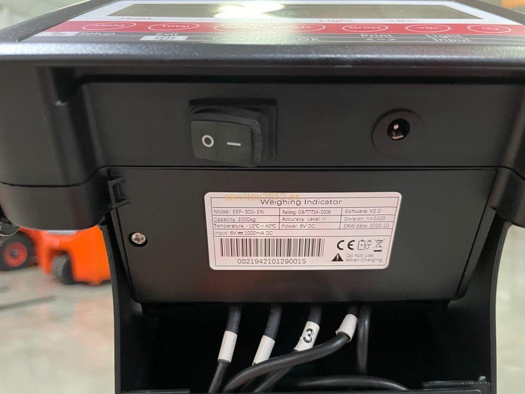 Transpaleta Electrica Pesadora E.F. - Imagen 4