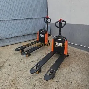 Transpaleta Eléctrica  nueva E.F.de 1500 kg 24V (Consulte oferta)