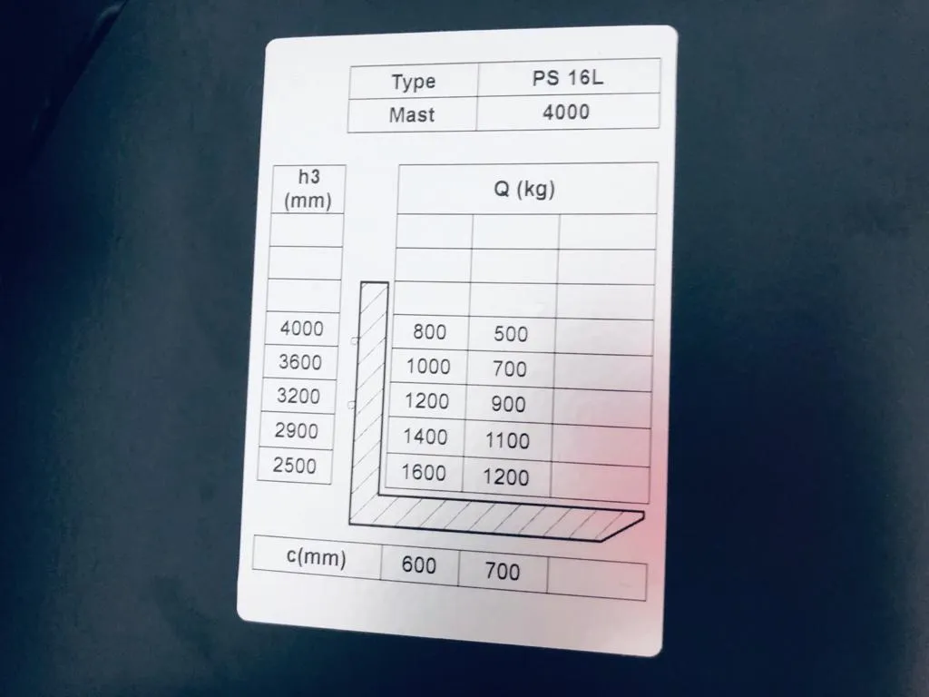 Apilador E.F. PS16L-40 - Imagen 4
