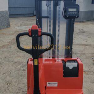 Apilador con Bascula E.F. 1000 KG con Bascula bajo pedido 7 dias