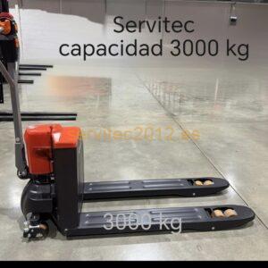 Transpaleta Eléctrica E.F. DE 3000 KG de capacidad