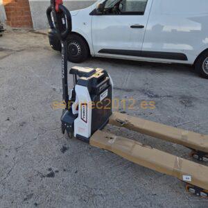 Transpaleta Eléctrica E.F. de 1500 kg 24v nuevo modelo oferta especial