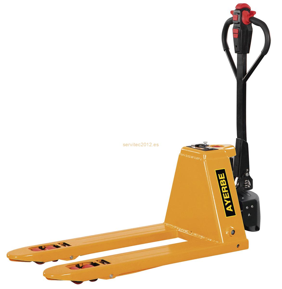 Transpaleta Electrica E.F 2000 KG Largo 800 mm